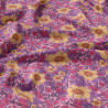 Printed Viscose JULISSA Violet / Orange